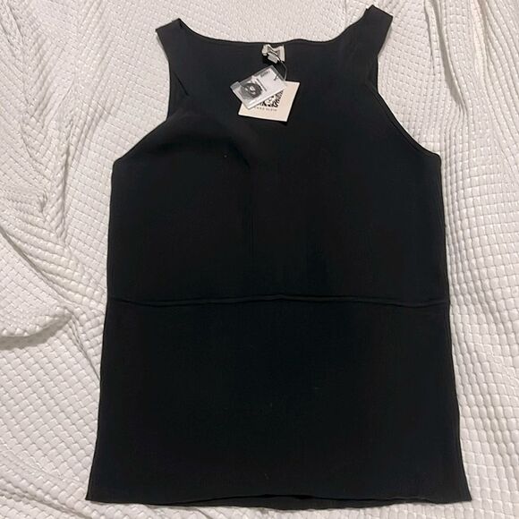 NWT- Anne Klein- L. Ribbed Knit Top - Picture 1 of 9